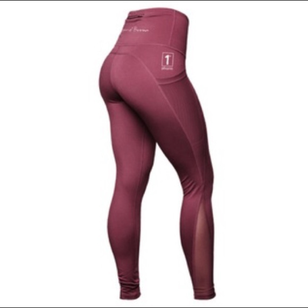 1st Phorm Maroon Leggings